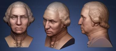3D model George Washington (STL)